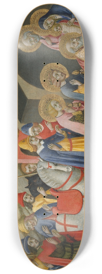 Sano di Pietro - The Adoration of the Magi 8.25 inch art skate deck