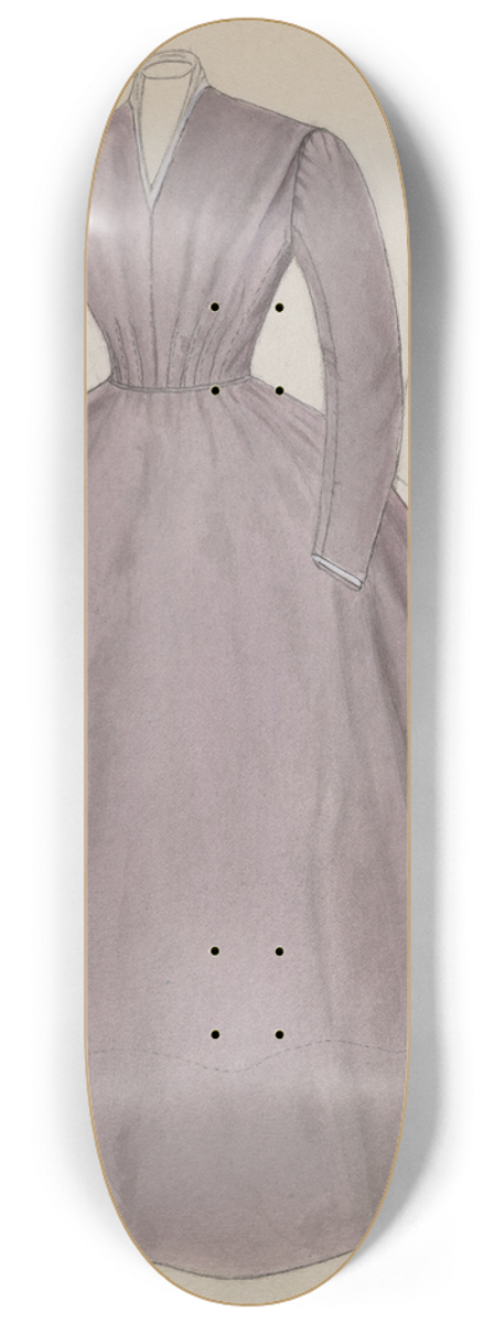 Sara Garfinkel - Quaker Dress 8.25 inch art skate deck