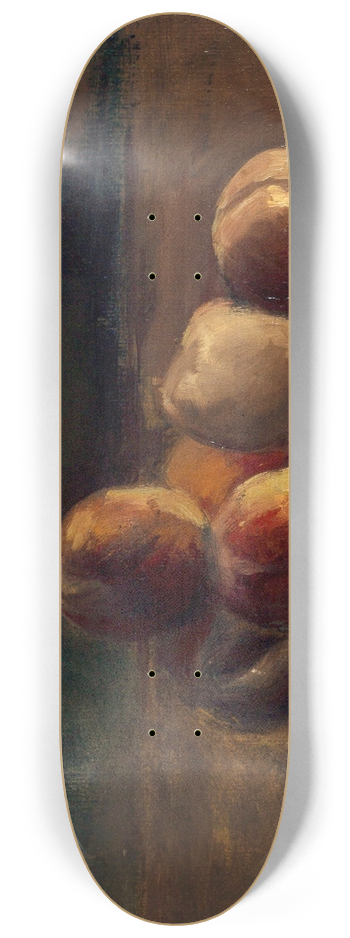 Sarah Bernhardt - Nature morte aux pches 8.25 inch art skate deck