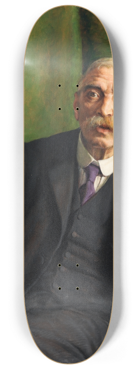 Sarah Cecilia Harrison - Portrait of Michaele Esposito, Pianist and Composer 8.25 inch art skate deck
