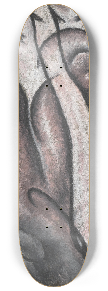 Arthur Dove - Sentimental Music 8.25 inch art skate deck