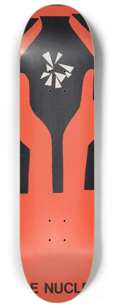 Saul Bass - For a sane nuclear policy 8.25 inch art skate deck