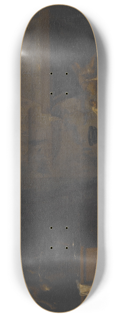 Sbastien Bourdon - Kitchen with Hare 8.25 inch art skate deck