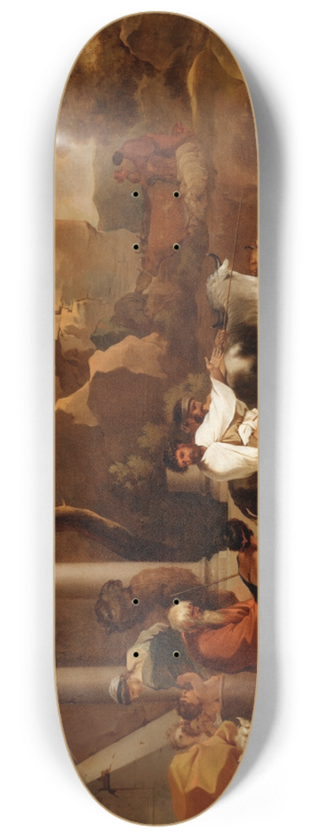 Sbastien Bourdon - The Departure of Jacob 8.25 inch art skate deck