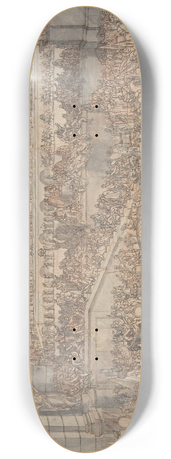 Sbastien Leclerc - Alexander Entering Babylon 8.25 inch art skate deck