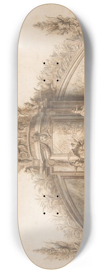 Sbastien Leclerc - Design for Garden Architecture 8.25 inch art skate deck