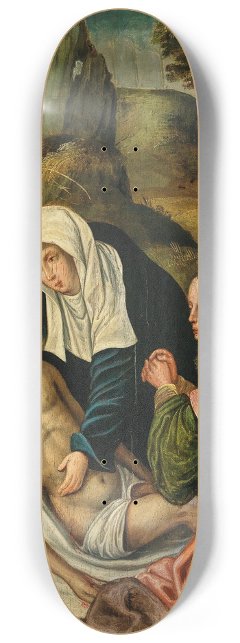 School Of Antwerp - The Lamentation 8.25 inch art skate deck