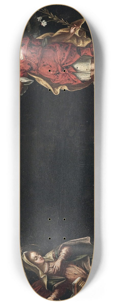 School of Verona - The Annunciation 8.25 inch art skate deck