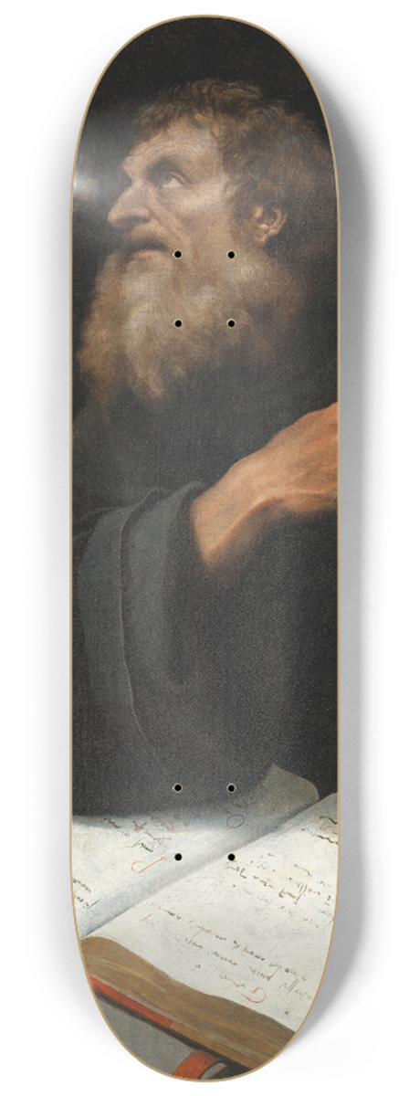 Sebastiano del Piombo - The Vision of Saint Anthony Abbot 8.25 inch art skate deck