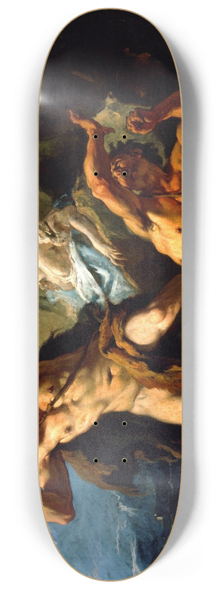 Sebastiano Ricci - Hercules Killing the Centaur Nessus 8.25 inch art skate deck