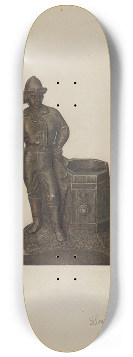 Selma Sandler - Match Holder 8.25 inch art skate deck