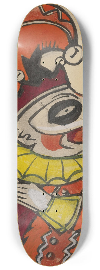 Sergey Yurievich Sudeikin - Petrouchka 8.25 inch art skate deck
