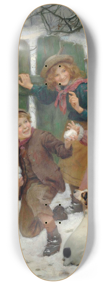 Arthur John Elsley - Hold Up;Here He Comes 8.25 inch art skate deck