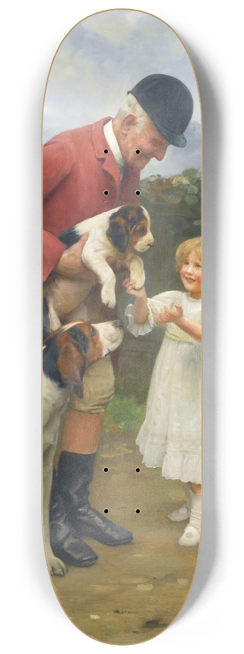 Arthur John Elsley - Pick of the Litter 8.25 inch art skate deck