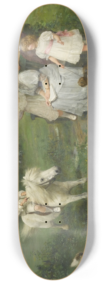 Arthur John Elsley - Well Done! 8.25 inch art skate deck