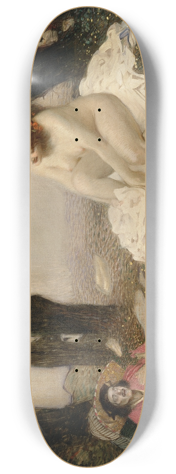 Sigmund Walter Hampel - Der Zwerg und das Weib 8.25 inch art skate deck