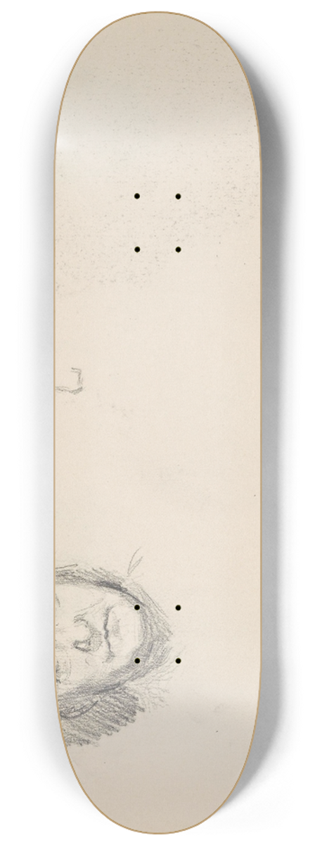 Signe Scheel - Christiane Marie Mathilde Bay; riss 8.25 inch art skate deck