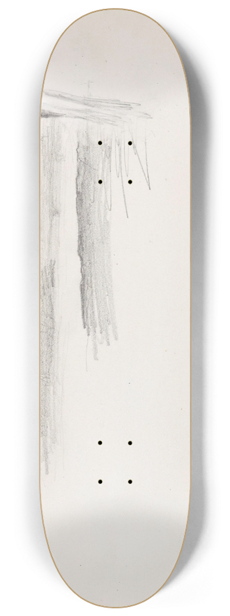 Signe Scheel - Landskap med tre 8.25 inch art skate deck