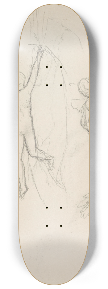 Signe Scheel - Menneskefigurer 8.25 inch art skate deck