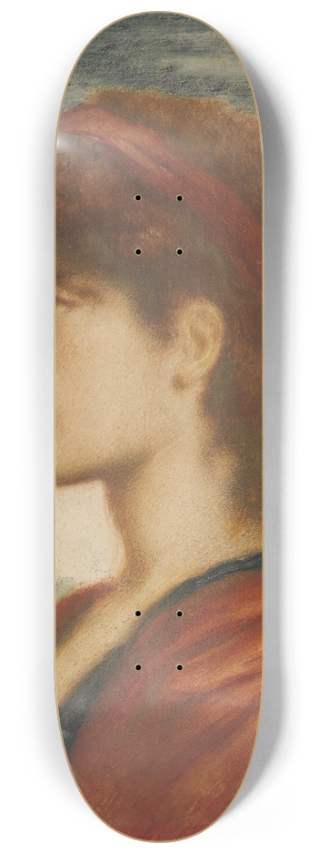 Simeon Solomon - Head 8.25 inch art skate deck