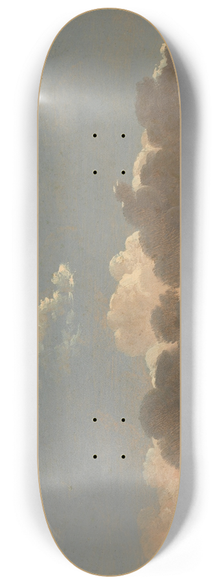Simon Denis - Cloud Study (Distant Storm) 8.25 inch art skate deck