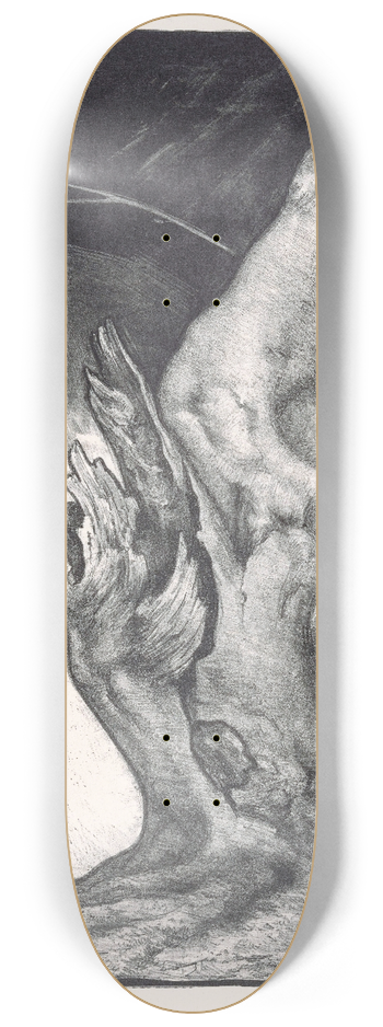 Simon Moulijn - Boomstronk 8.25 inch art skate deck