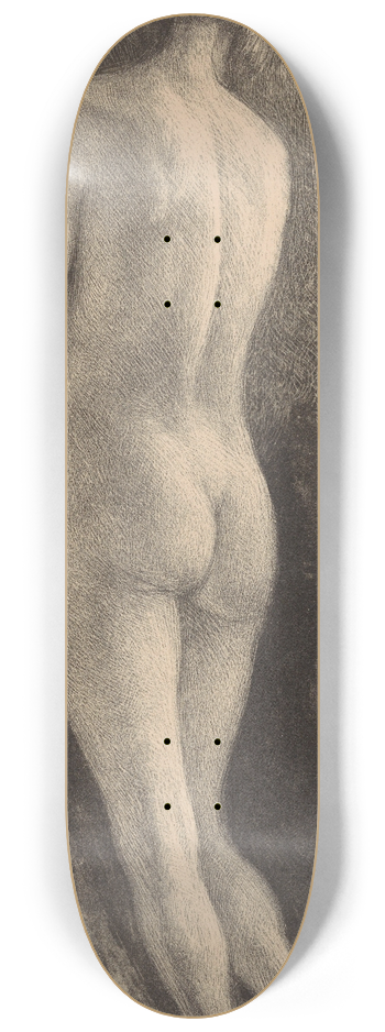Simon Moulijn - Staande naakte vrouw 8.25 inch art skate deck