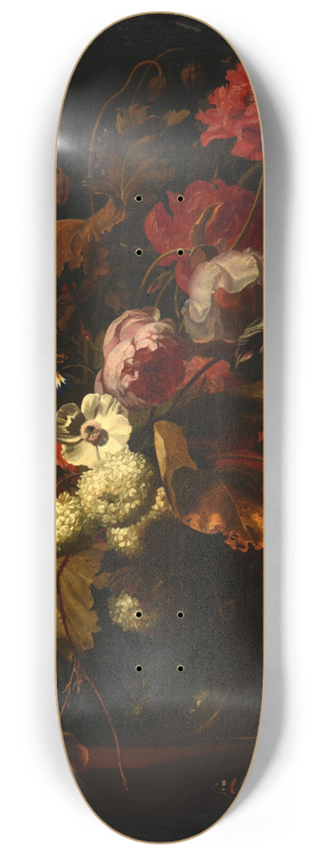 Simon Verelst - Bouquet de fleurs 8.25 inch art skate deck