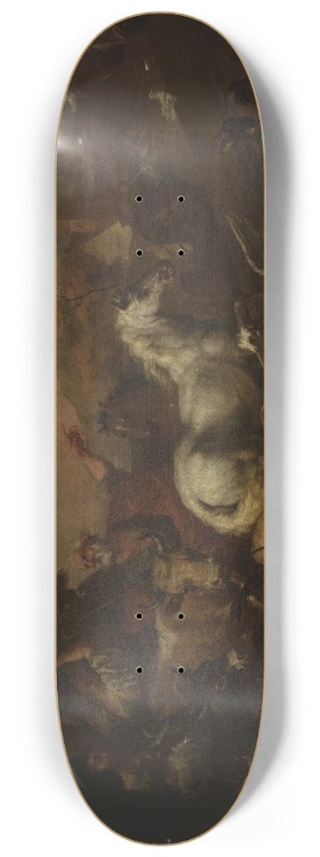 Sinibaldo Scorza - In front of Noahs Ark 8.25 inch art skate deck