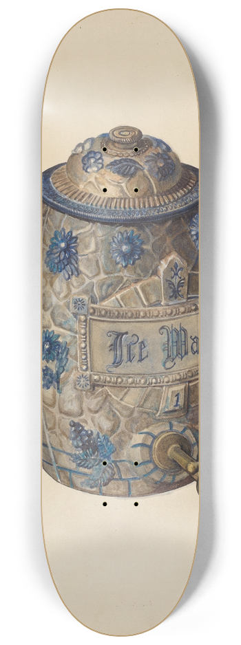 Arthur Mathews - Water Jug 8.25 inch art skate deck