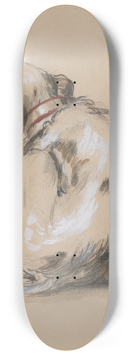 Sir David Wilkie - King Charles Spaniel 8.25 inch art skate deck