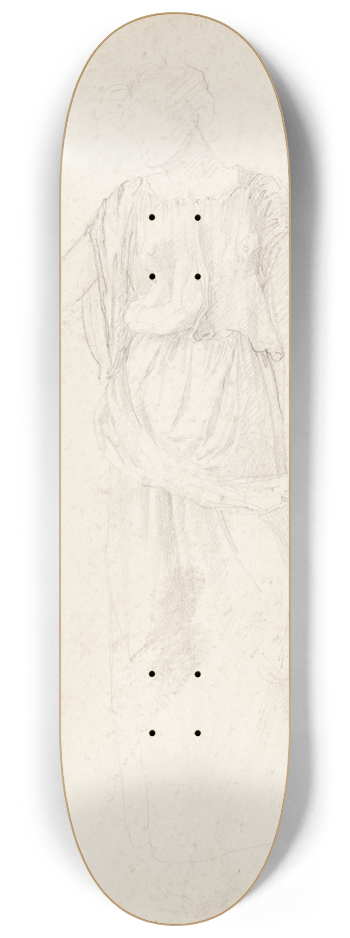 Sir Edward Coley Burne-Jones - Classical Figure 8.25 inch art skate deck