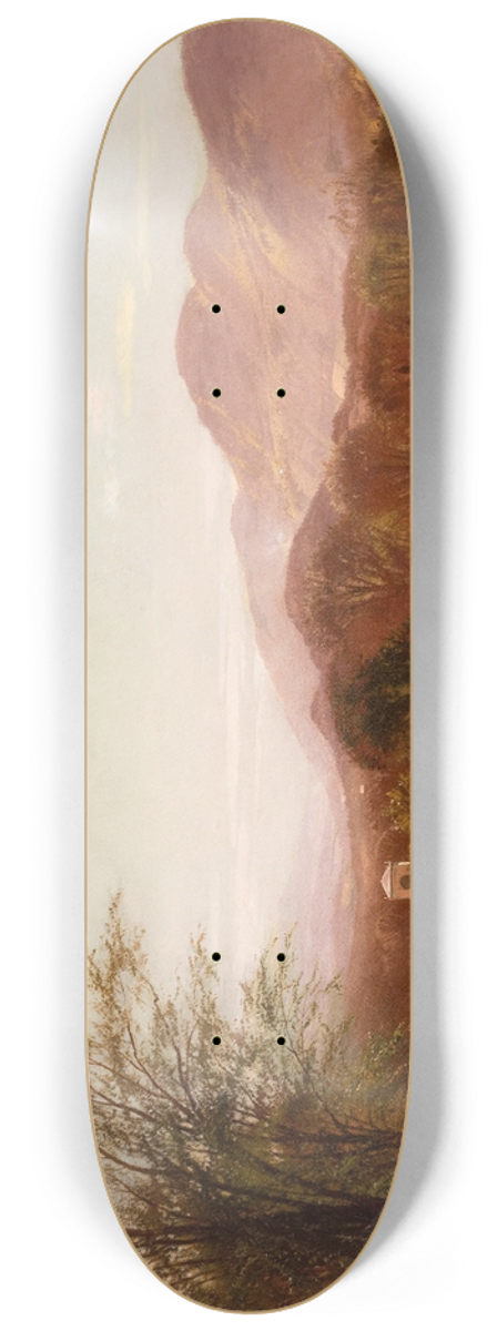 Arthur Parton - Berkshire Landscape 8.25 inch art skate deck