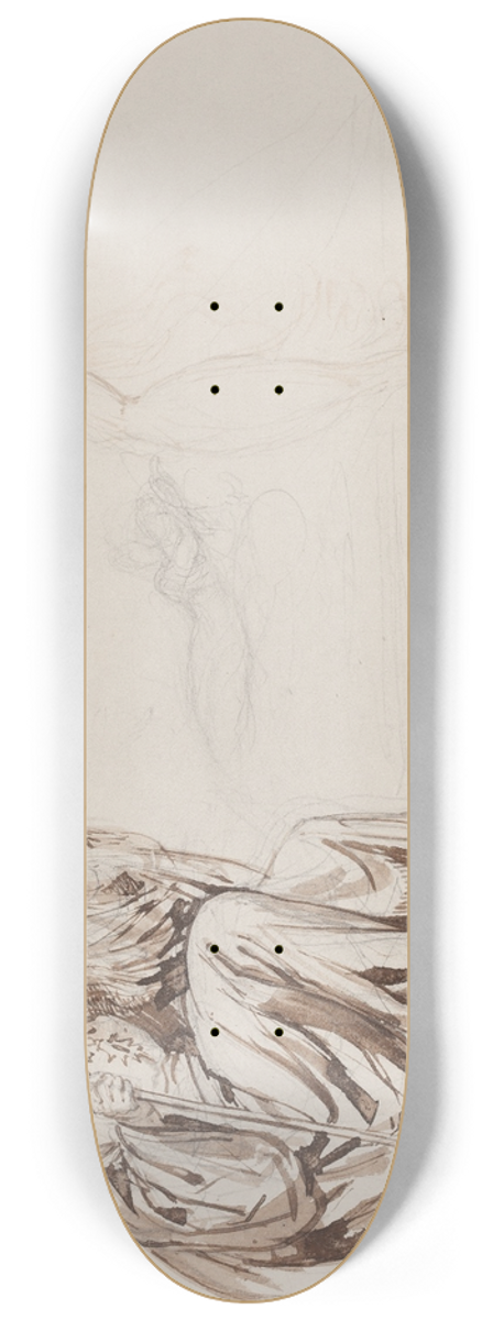 Sir George Hayter - A Magician 8.25 inch art skate deck