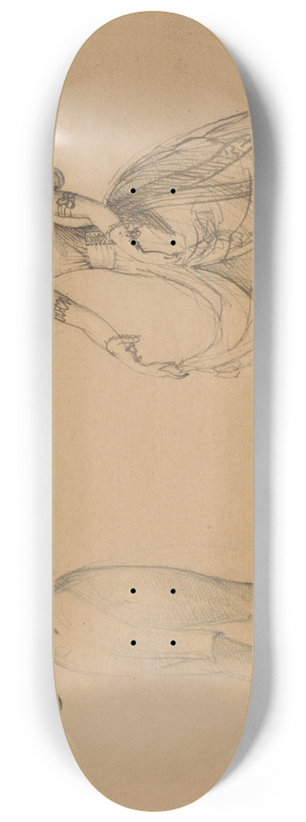 Sir George Hayter - A Minuet 8.25 inch art skate deck