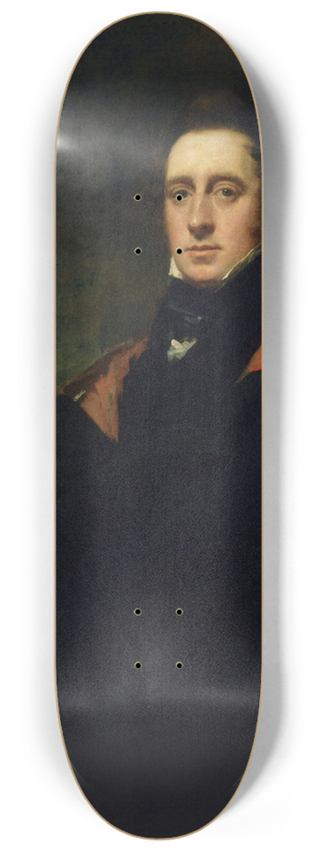 Sir Henry Raeburn - Andrew Spottiswoode (1787-1866) 8.25 inch art skate deck