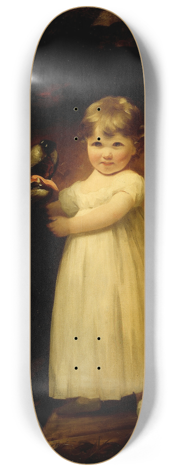 Sir Henry Raeburn - Eleanor Margaret Gibson-Carmichael 8.25 inch art skate deck
