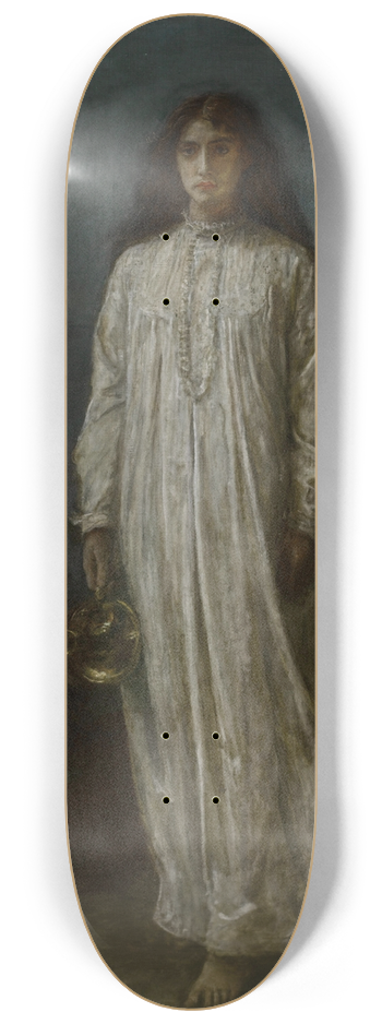 Sir John Everett Millais - A Somnambulist 8.25 inch art skate deck