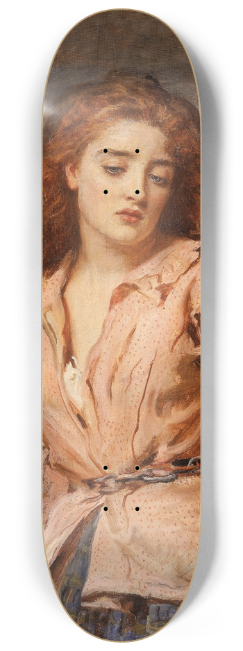 Sir John Everett Millais - The Martyr of the Solway 8.25 inch art skate deck