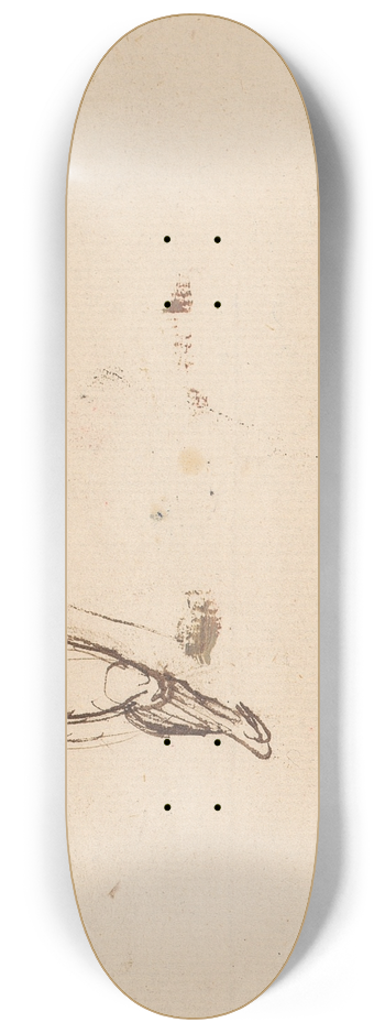 Sir Joshua Reynolds - Child Standing 8.25 inch art skate deck