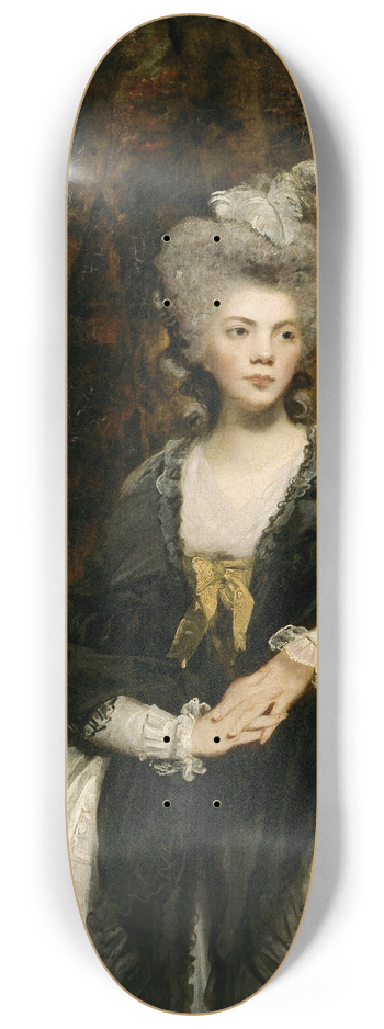 Sir Joshua Reynolds - Lady Frances Finch 8.25 inch art skate deck