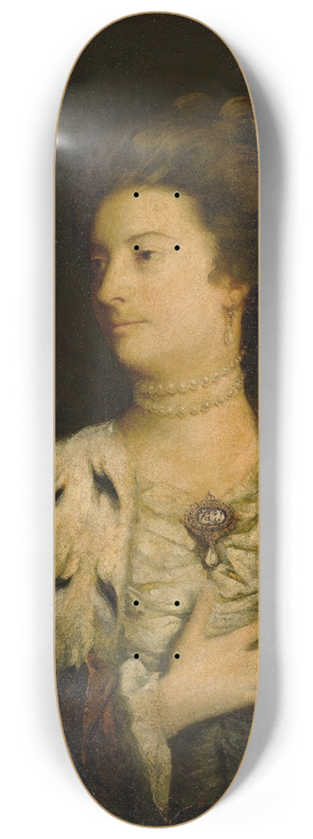 Sir Joshua Reynolds - Portrait Of Lady Williams Wynn 8.25 inch art skate deck