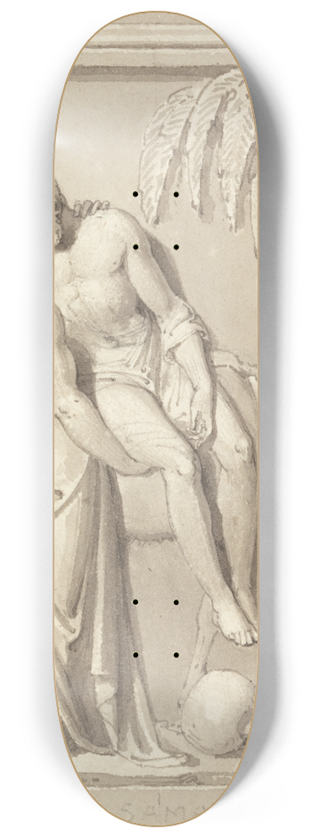 Sir Richard Westmacott - The Good Samaritan 8.25 inch art skate deck