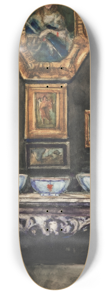 Sir William Eden - Interior at Windlestone 8.25 inch art skate deck