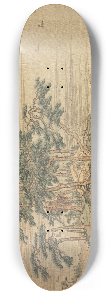 Song Xu - Yutai Peak (Jade Terrace Peak) 8.25 inch art skate deck