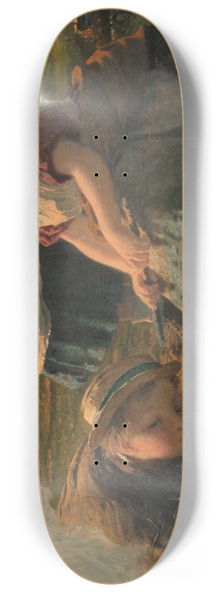 Sophie Anderson - The bonfire 8.25 inch art skate deck