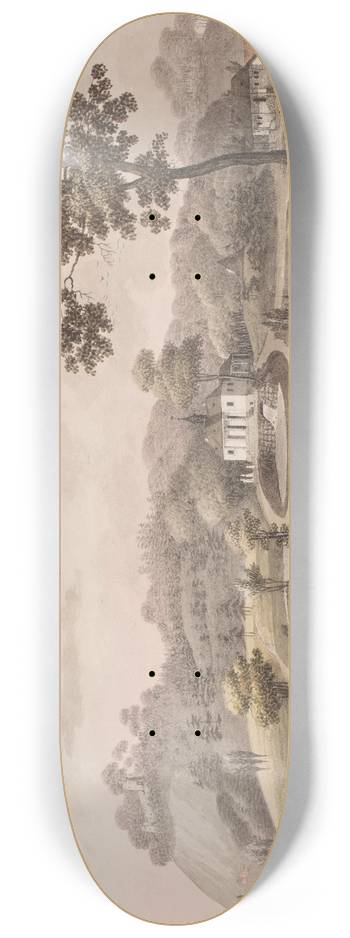 Sren L. Lange - Liselund p Mn i Danmark 8.25 inch art skate deck