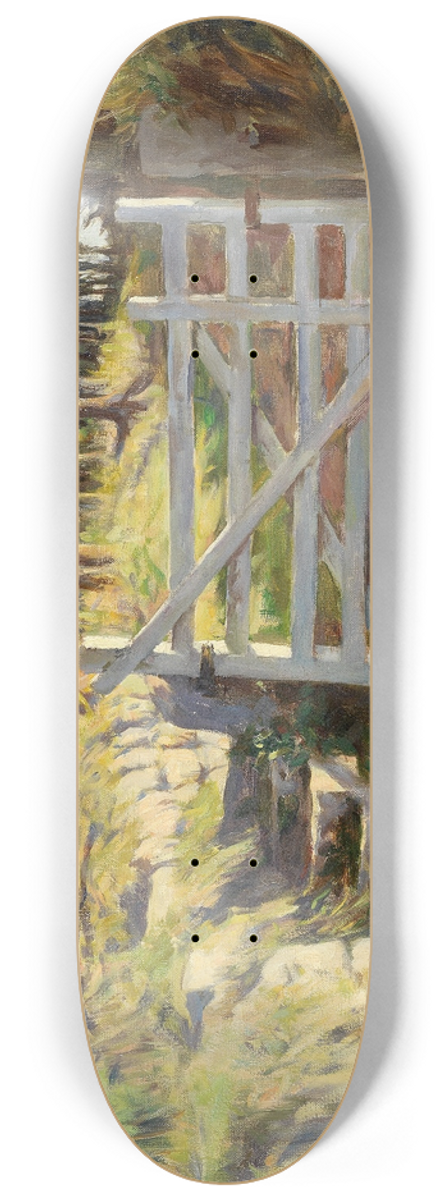 Stanhope Alexander Forbes - The white gate 8.25 inch art skate deck