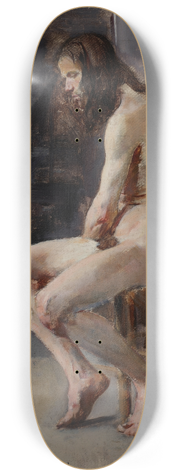 Stanisaw Dbicki - Male Nude 8.25 inch art skate deck