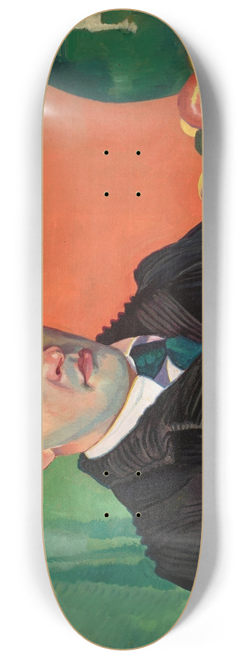 Stanisaw Ignacy Witkiewicz - Portrait of Maria Stawarska-Goliska 8.25 inch art skate deck